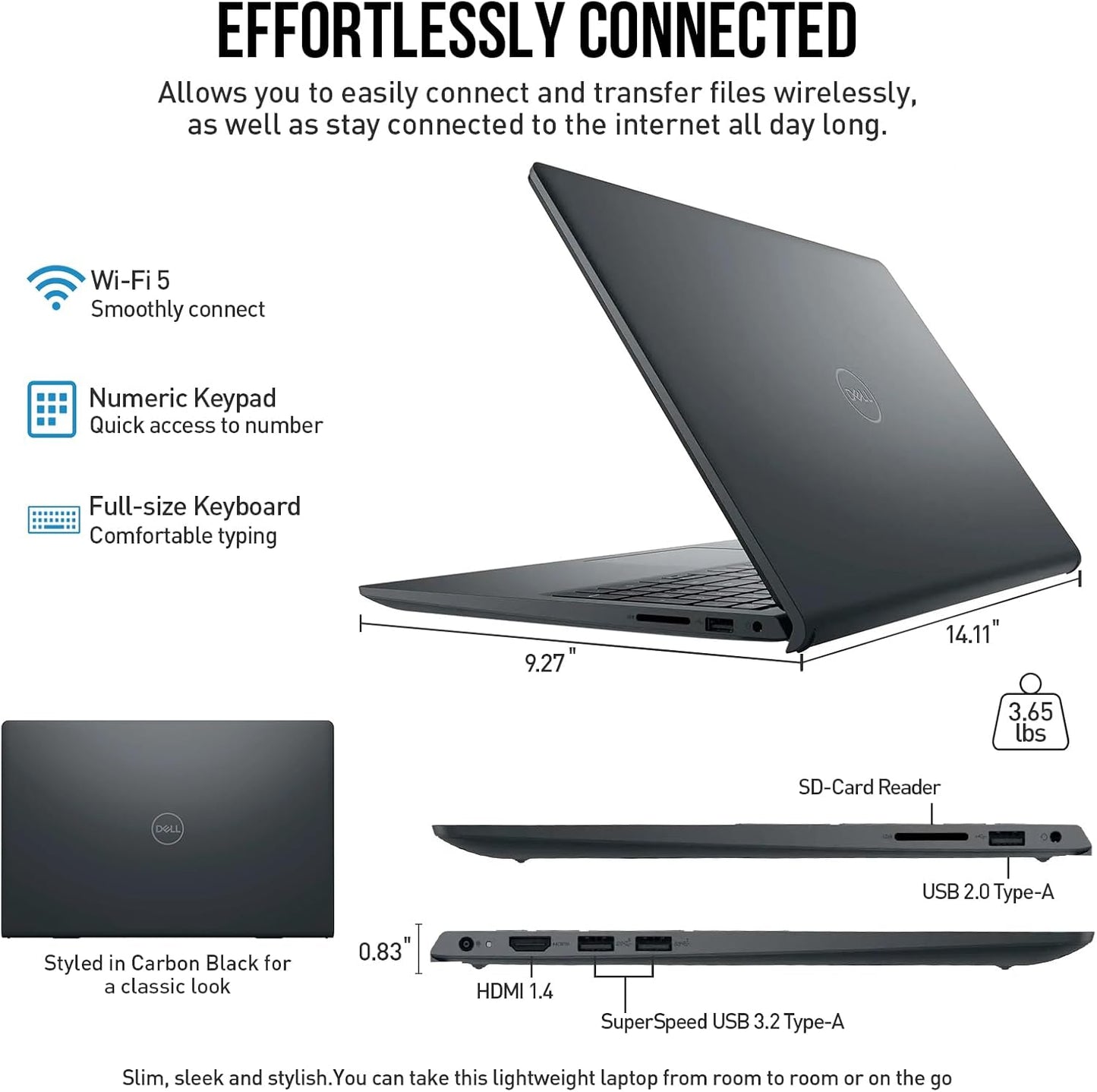 Dell Inspiron 15 3000 Touchscreen i5 Business Laptop