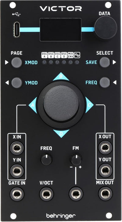 Behringer 0720-ADA86-000 VICTOR Quad Oscillator Module