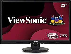 ViewSonic VA2246MH-LED-CR 22-inch 1080p LED Monitor Renewed
