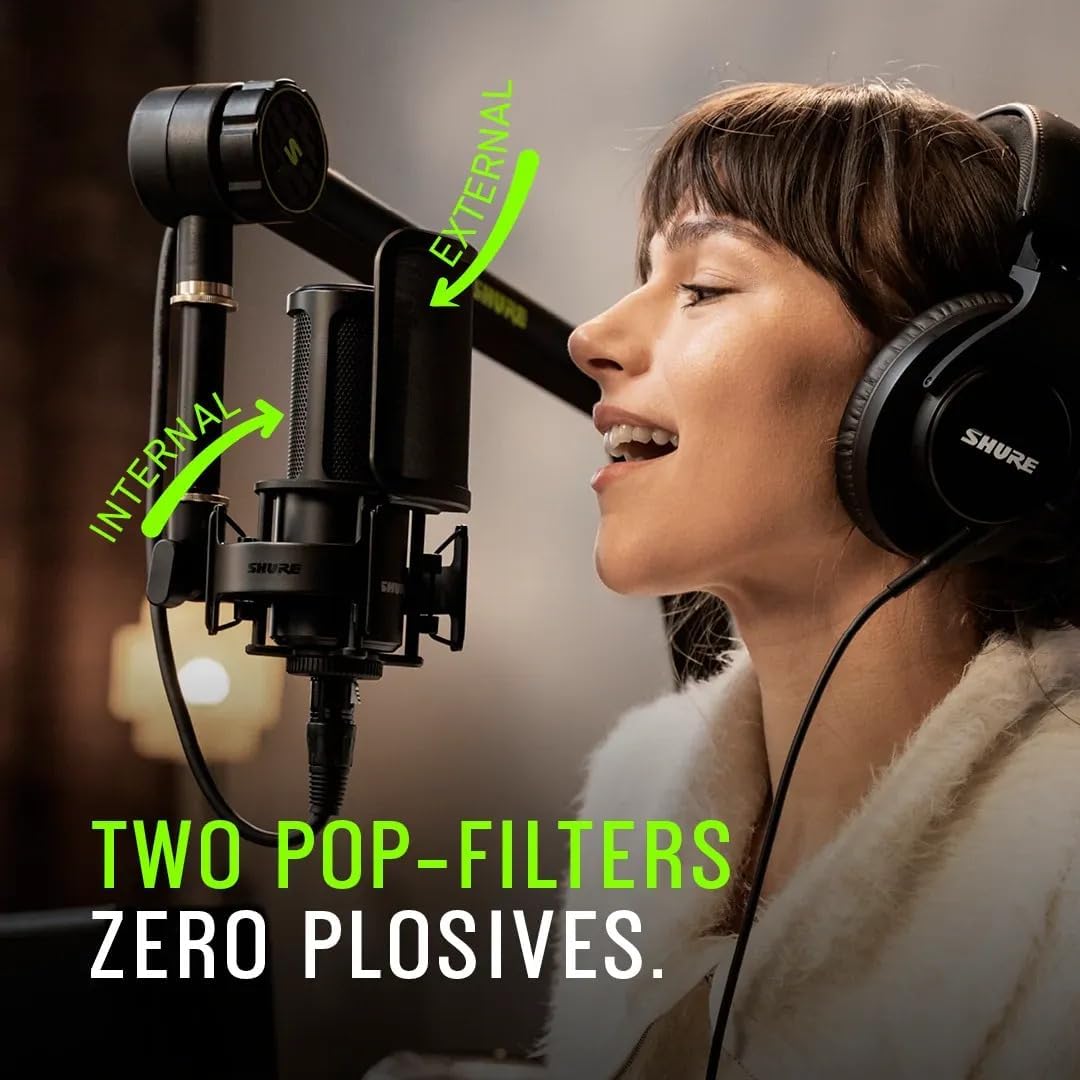 Shure SM4-K-KIT Studio Condenser XLR Microphone Kit