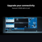Synology E25G30-F2 2-Port 25GbE SFP28 PCIe Network Adapter