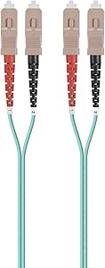 Monoprice 138411 OM4 Fiber Optic Cable 5M SC/UPC — main product image
