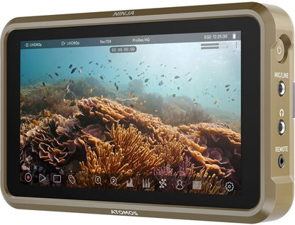 Atomos ATOMNJA004 Ninja 5.2" 4K HDMI Recording Monitor Bundle