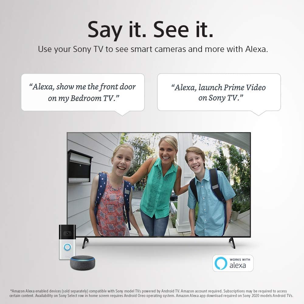 Sony XBR-49X950H 49-Inch 4K Ultra HD Android TV (Renewed)