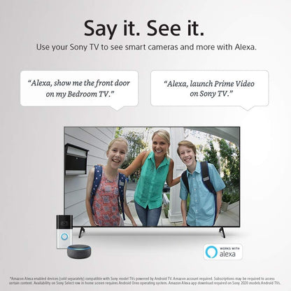 Sony XBR-49X950H 49-Inch 4K Ultra HD Android TV (Renewed)