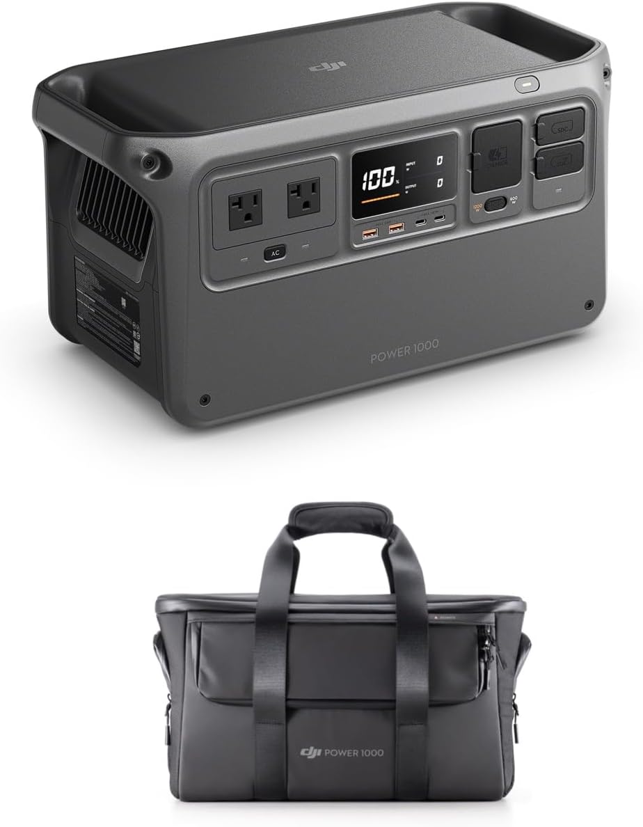 DJI Power 1000 Portable Power Station w/ Storage Bag