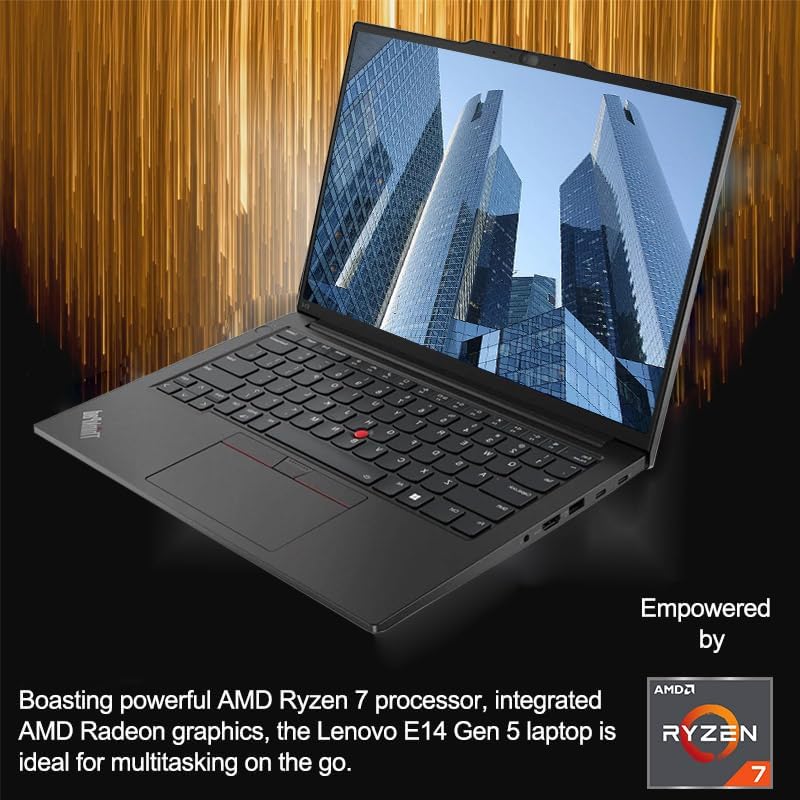 Lenovo ThinkPad E14 Gen 5 Ryzen 7 24GB 2TB SSD Business Laptop