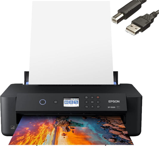 Epson XP-15000 Wireless Wide-Format Photo Printer Bundle