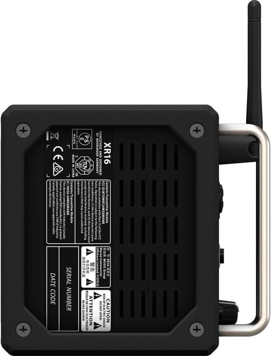 Behringer XR16 X Air Digital Mixer iPad Android