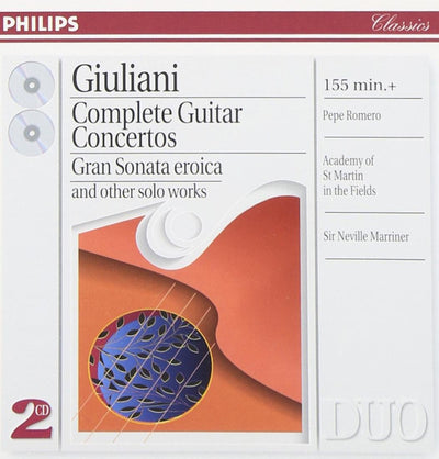 Philips 1991188 Giuliani Guitar Concertos: Complete Collection