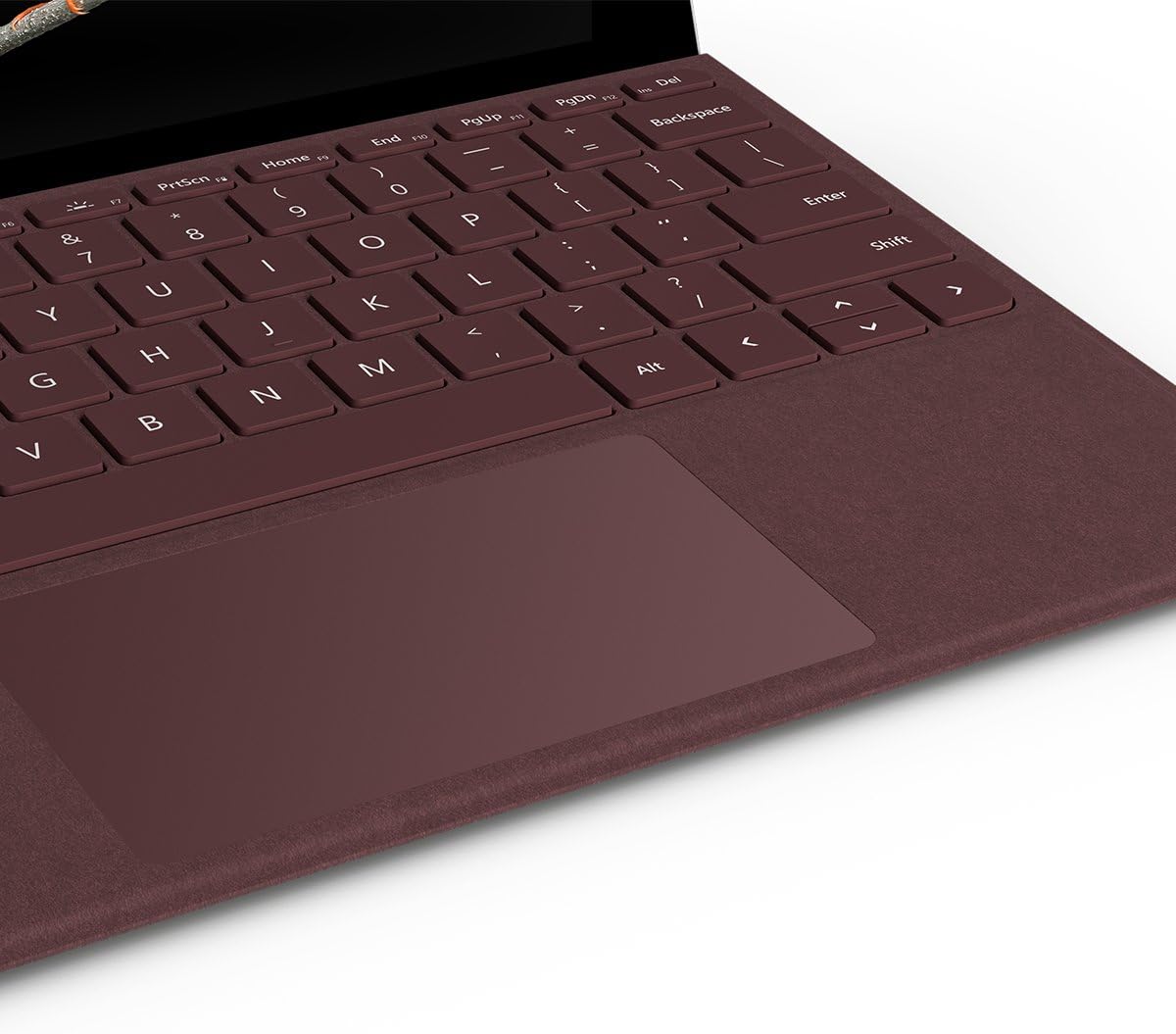 Microsoft Surface Go Alcantara Signature Type Cover Burgundy