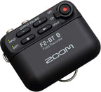 Zoom F2-BT Bluetooth Field Recorder Lavalier Bundle