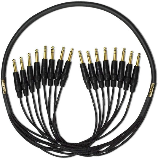Mogami GOLD 8 TRSTRS-10 8-Channel Audio Snake Cable 10ft