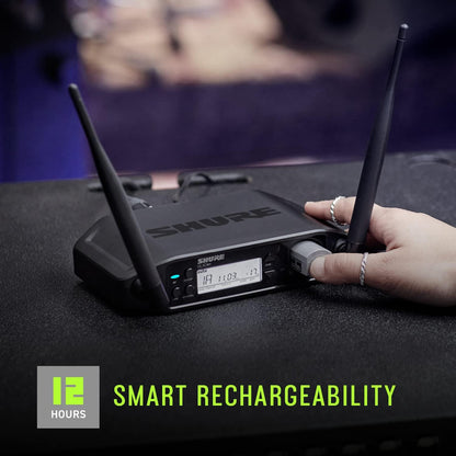 Shure GLXD14+/93 Digital Wireless Lavalier Microphone System
