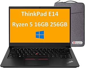 Lenovo ThinkPad E14 Gen2 Ryzen 5 Business Laptop — main product image
