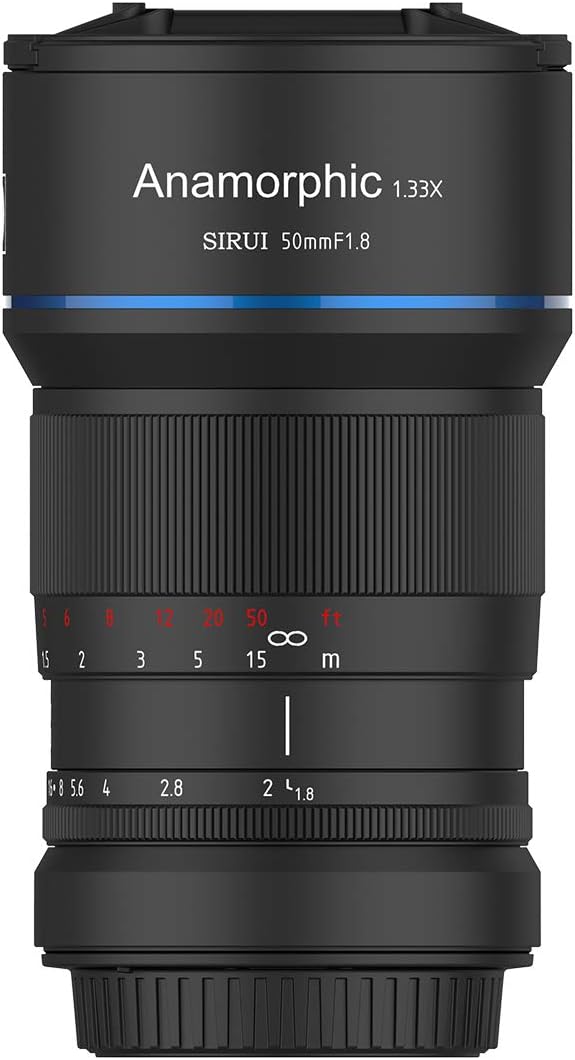 Sirui SR-MEK7E 50mm F1.8 Anamorphic Lens E-Mount