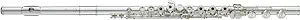 Yamaha YFL-577HCT Professional Flute Solid Silver Open Hole — main product image