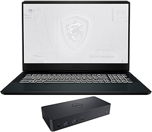 MSI WE76460-4237-242160 WE76 i7 RTX Workstation Laptop + D6000 Dock