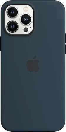 Apple iPhone 13 Pro Max MagSafe Silicone Case - Abyss Blue