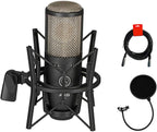 AKG P220 Studio Condenser Microphone Bundle - Large Diaphragm