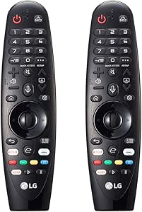 LG E2LGMR20GA Magic Remote 2-Pack Voice Control
