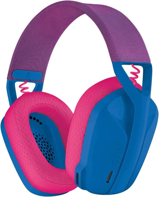 Logitech 981-001061 G435 Lightspeed Wireless Gaming Headset Blue Renewed