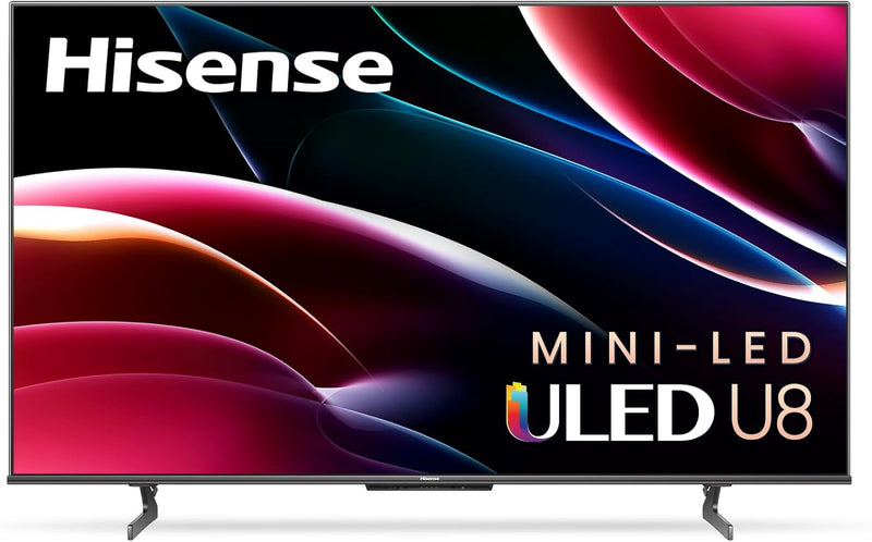 Hisense 75U8H 75-Inch Quantum 4K Mini-LED Google Smart TV — main product image