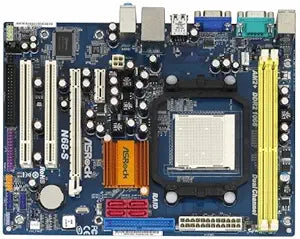 ASRock N68-S Socket AM2+ mATX Motherboard — main product image