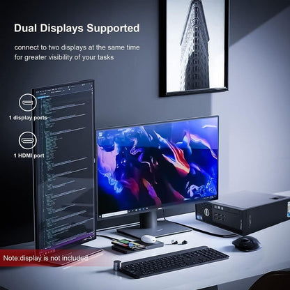 Dell OptiPlex 3060 Desktop - i7, 32GB RAM, SSD+HDD, WiFi 6E