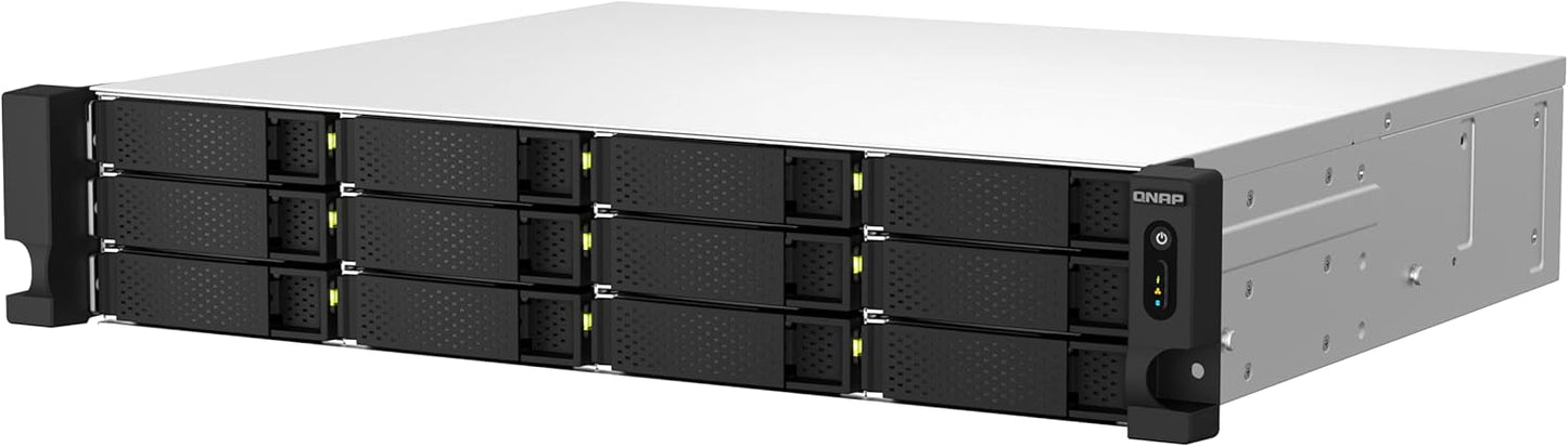 QNAP TS-1264U-RP-8G-US 12-Bay Rackmount NAS