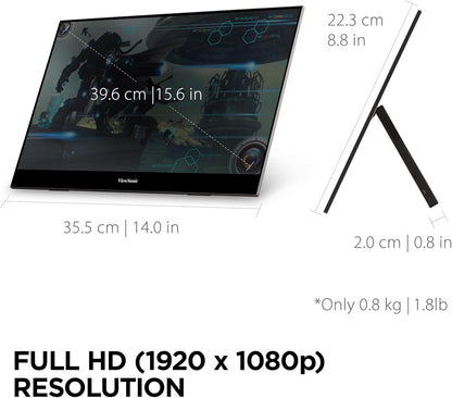 ViewSonic VX1655 15.6" Portable FHD IPS Monitor