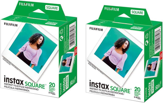 Fujifilm instax SQUARE Film Twin Pack 40 Exposures