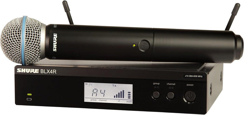 Shure BLX24R/B58-J11 Wireless BETA 58A Mic System — main product image