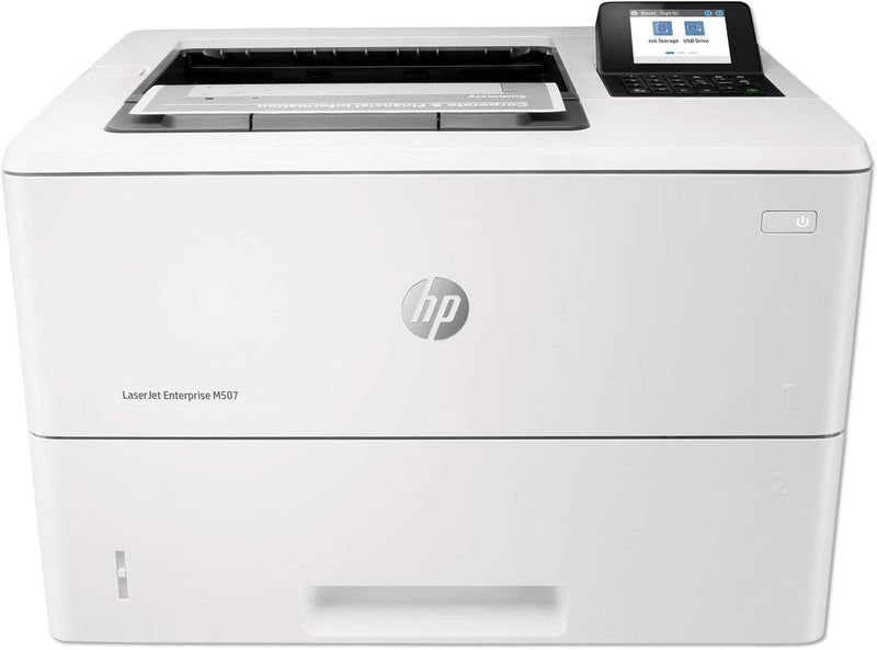 HP M507n LaserJet Enterprise Monochrome Ethernet Printer — main product image