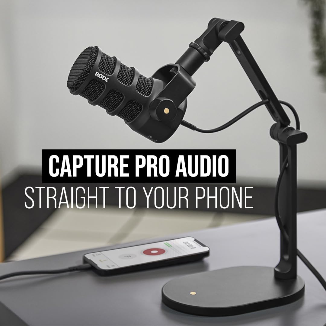 Rode PODMICUSB Dynamic Broadcast Microphone XLR/USB