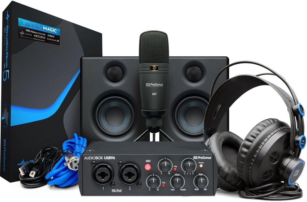 PreSonus AudioBox 96 Studio Ultimate Recording Bundle