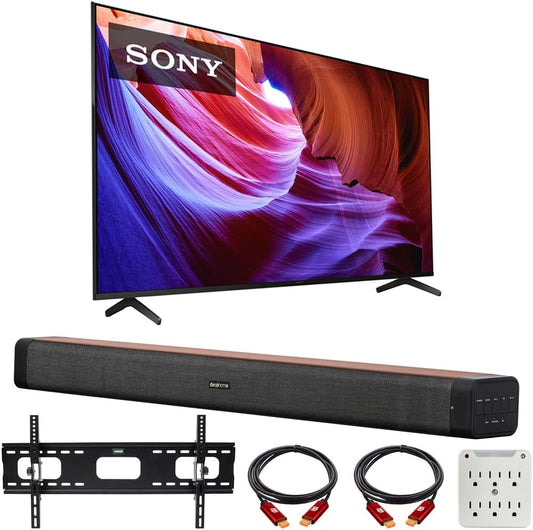 Sony E2SNKD75X85K 75" 4K HDR LED TV Soundbar Bundle