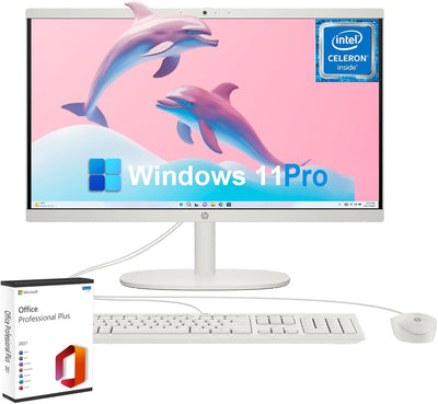 HP All-in-One 21.5" Desktop PC Microsoft Office