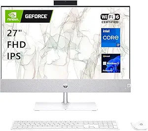 HP TPC-Q087 Pavilion 27" All-in-One Desktop RTX 3050
