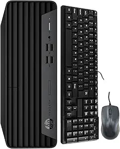 HP 400 G7 ProDesk Desktop - Pentium Gold, 16GB RAM, SSD - Renewed