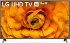 LG 86UN8570PUC 86-Inch 4K UHD HDR AI Smart TV - Bundle
