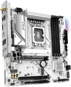 ASRock B760M PRO RS WIFI White Micro ATX DDR5 Motherboard