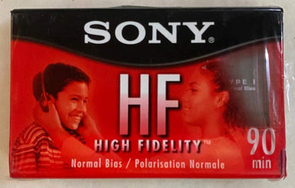 Sony C90HFL 90 Minute HF Audio Cassette Tape