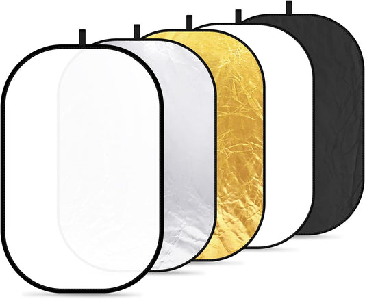 Neewer 10071556 40"x60" 5-in-1 Collapsible Light Reflector