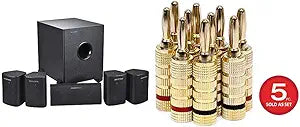 Monoprice 5.1 Channel Home Theater Speaker Set