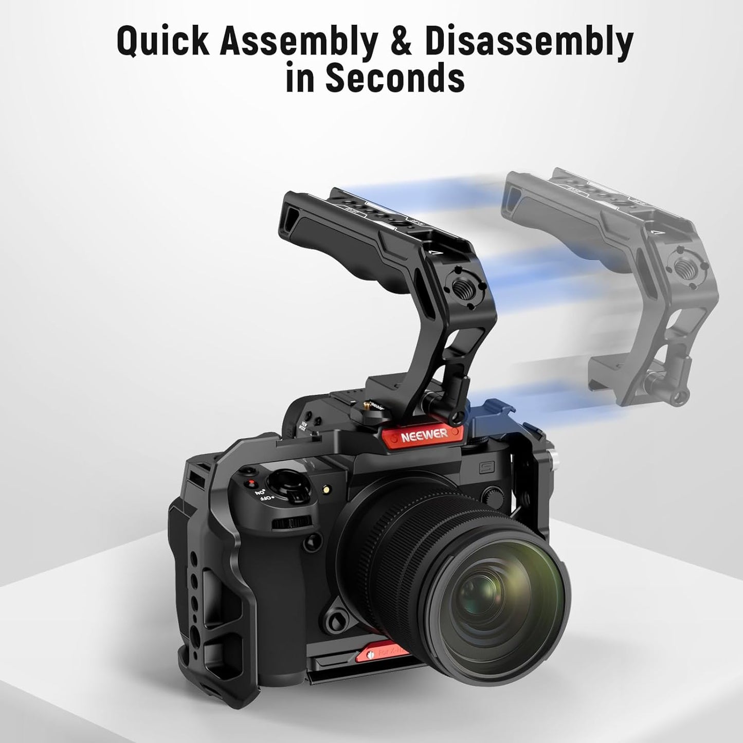 Neewer CA008 Camera Top Handle NATO Rail Kit