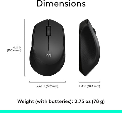 Logitech 910-004905 M330 Silent Wireless Mouse