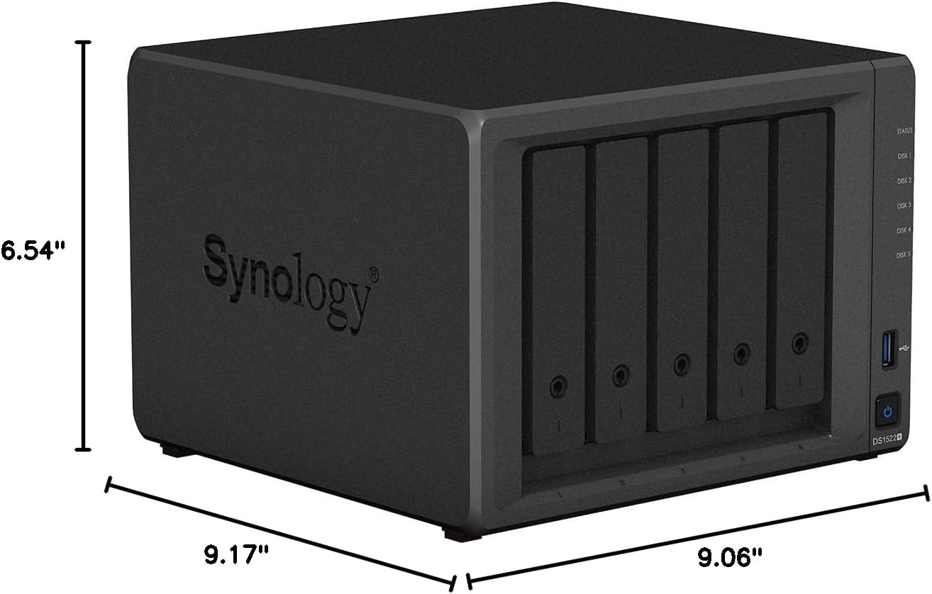 Synology DS1522+ 5-Bay NAS - Diskless