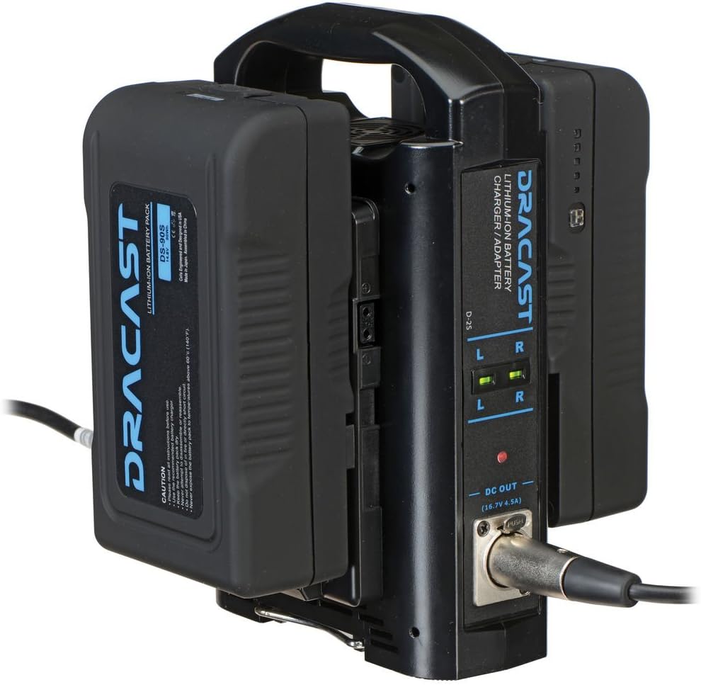 Dracast DR90A2CK Gold Mount Battery Charger Combo