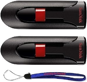 SanDisk Cruzer Glide 32GB USB 2.0 Flash Drive 2-Pack